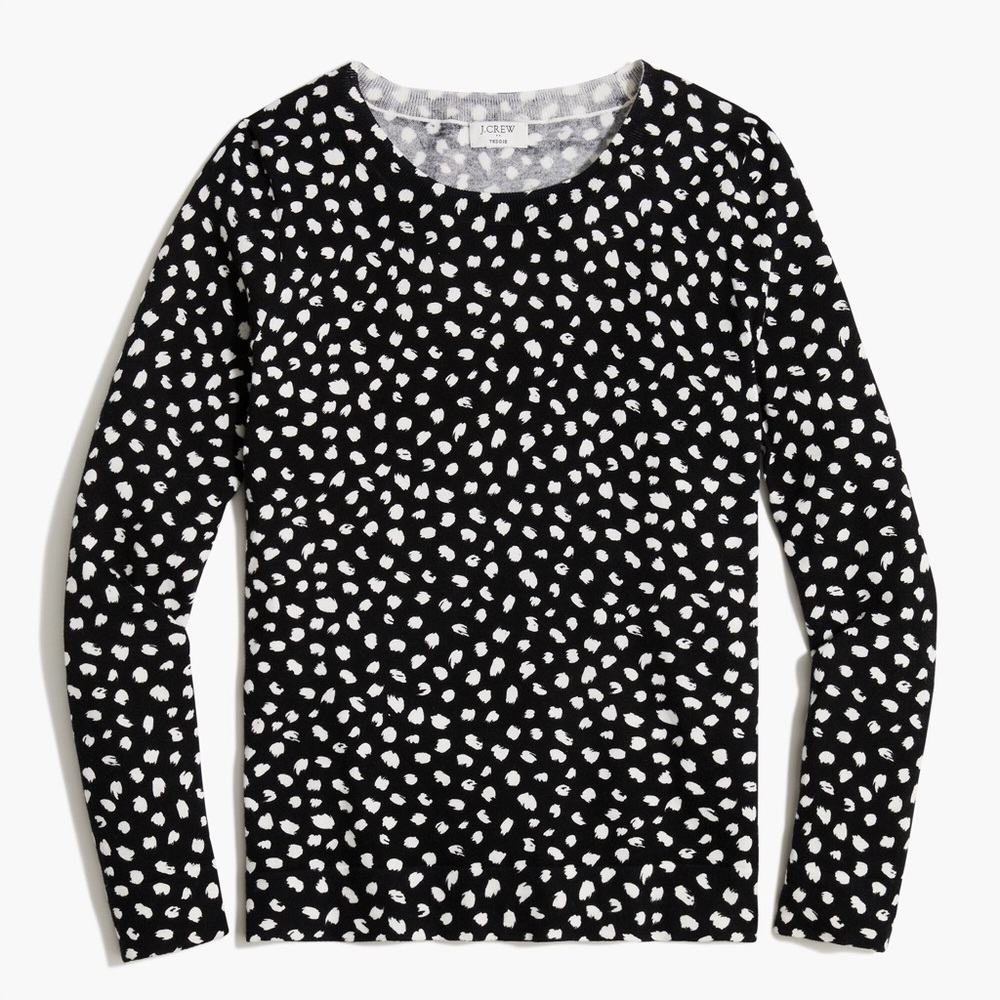 J. Crew “Teddie” crewneck size M